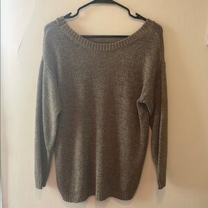TOBI Open Back Sweater
